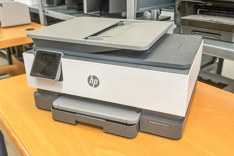 Drucker HP OfficeJet Pro 8022, defekt